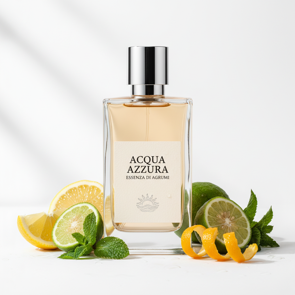 Citrus Burst cologne with fresh citrus elements