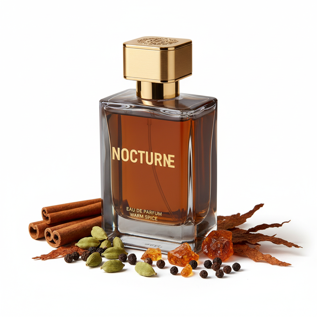 Ember & Spice cologne with warm spice elements